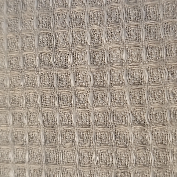 West Elm European Flax Linen Mini Waffle Duvet King/ Cal King Size - Picture 2 of 5